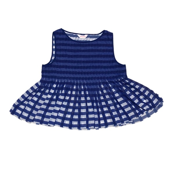 Gorman Polyester Striped A-Line Dress Women’s size 6 in Blue and White - Picture 2 of 7